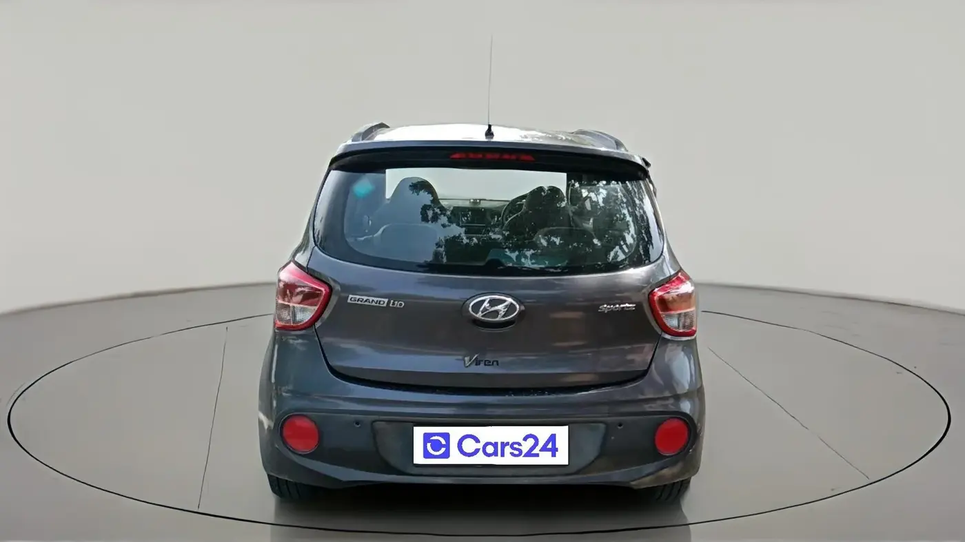 2018 Hyundai Grand i10 SPORTZ AT 1.2 KAPPA VTVT, CNG, Automatic, 36,912 km, exterior