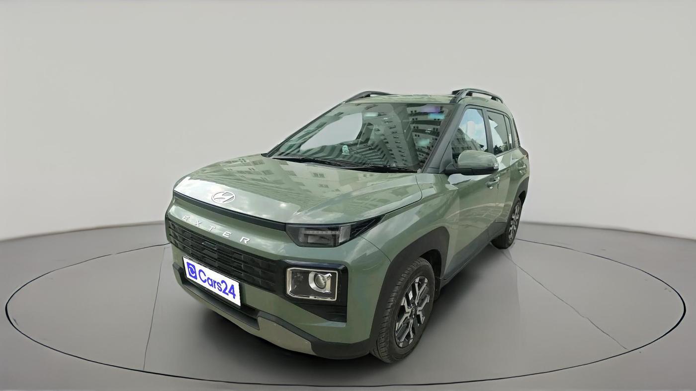 2023 Hyundai EXTER SX(O) CONNECT 1.2 AMT, Petrol, Automatic, 10,448 km, exterior