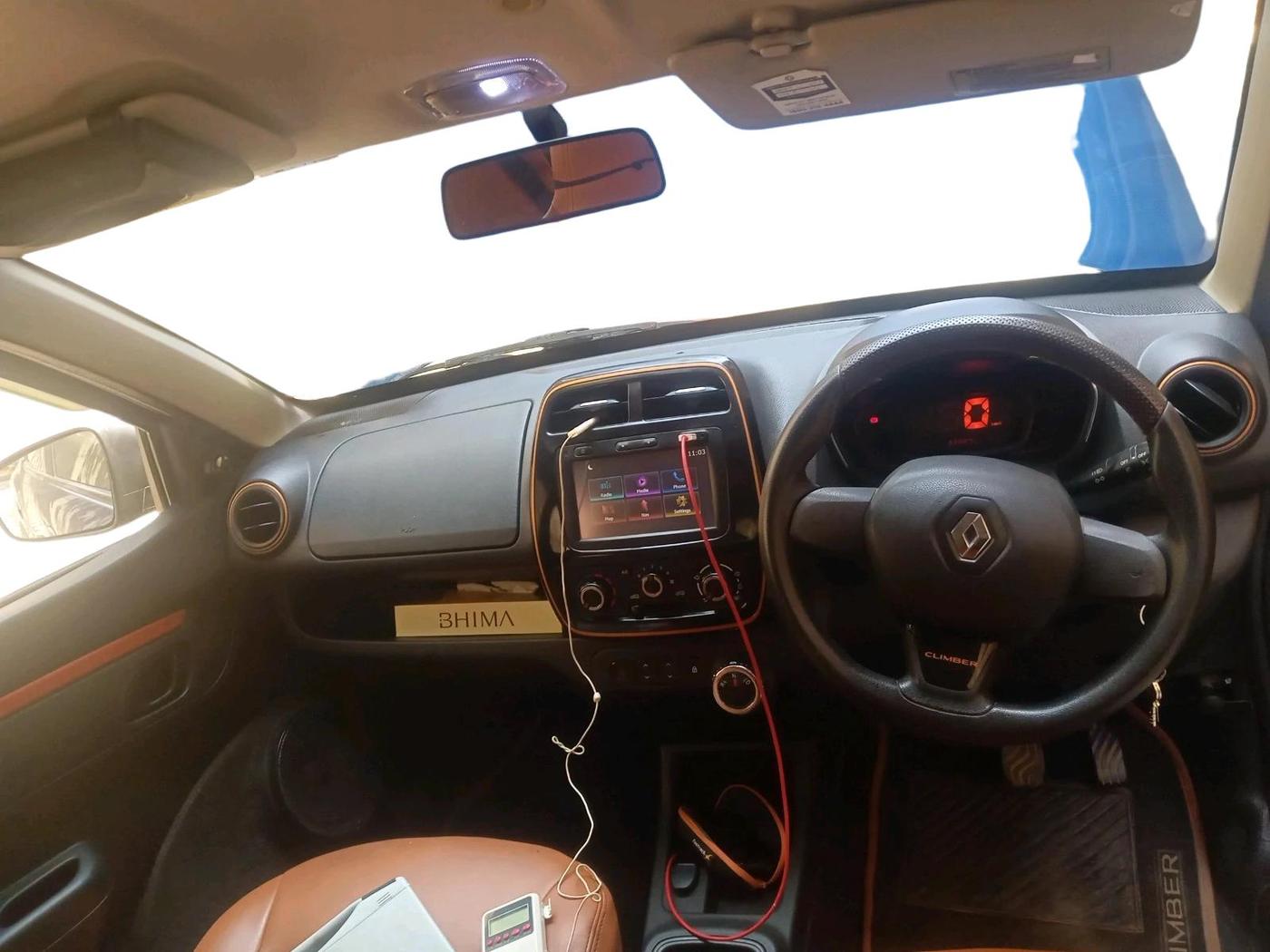 2018 Renault Kwid CLIMBER 1.0 AMT, Petrol, Automatic, 53,504 km, interior