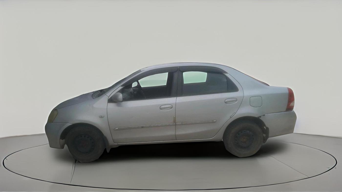 2011 Toyota Etios G, Petrol, Manual, 1,90,581 km, exterior