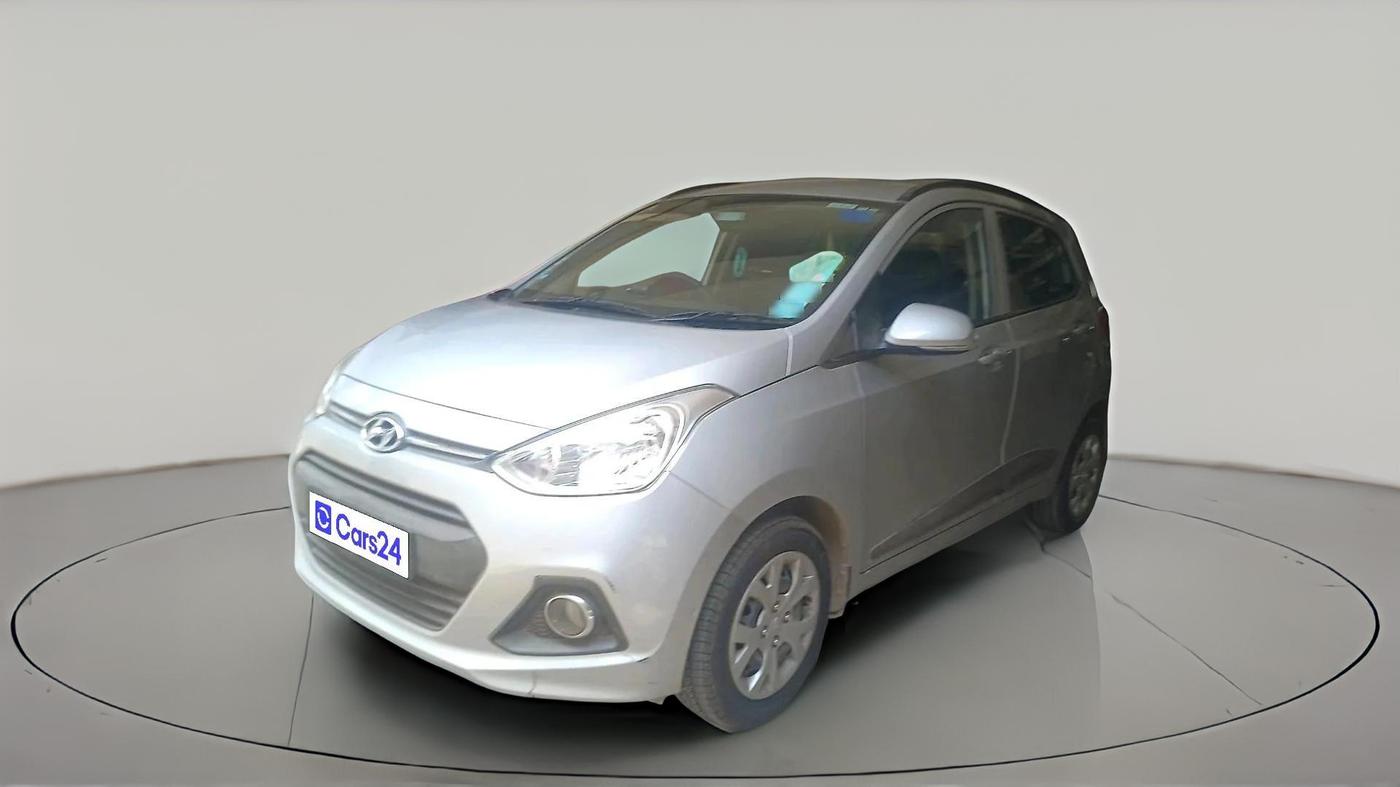 2015 Hyundai Grand i10 SPORTZ 1.2 KAPPA VTVT, Petrol, Manual, 35,770 km, exterior