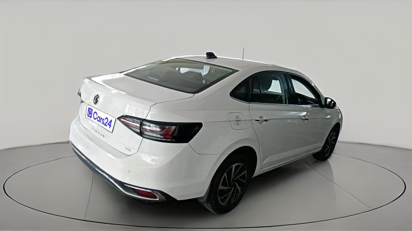2023 Volkswagen VIRTUS TOPLINE TSI 1.0 AT, Petrol, Automatic, 7,630 km, exterior