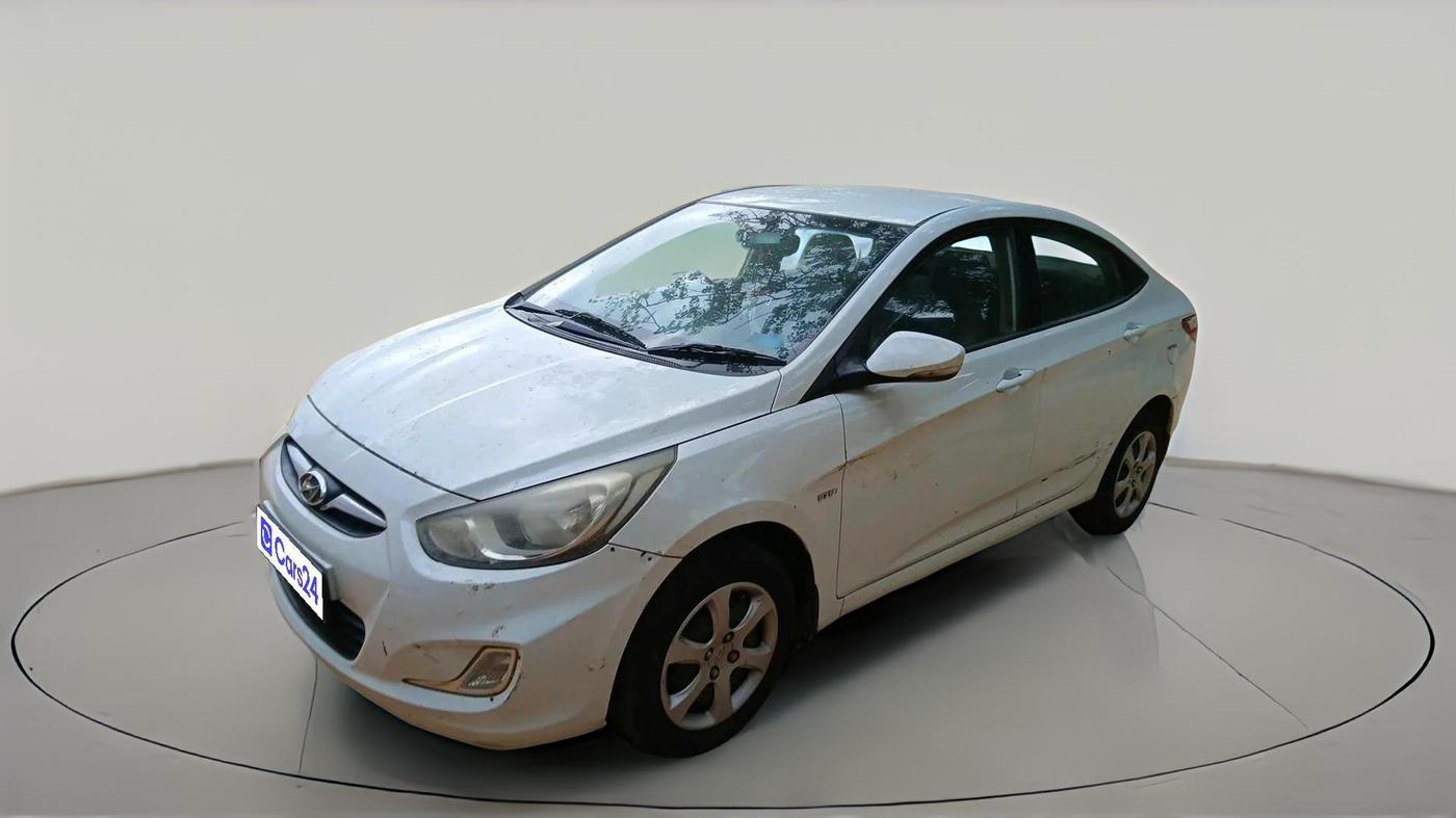 2012 Hyundai Verna FLUIDIC VTVT 1.6 EX AT, Petrol, Automatic, 91,190 km, exterior