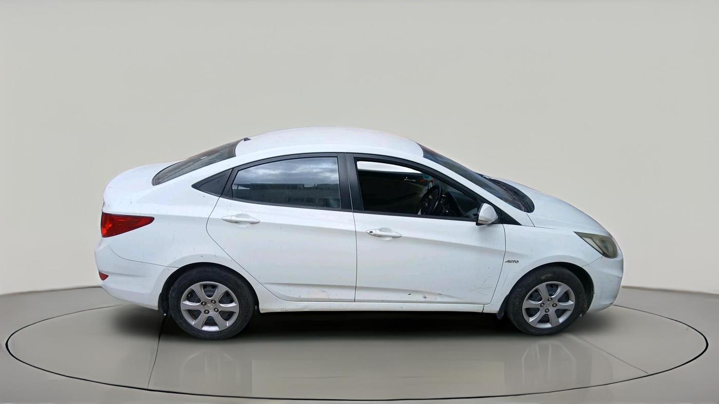 2012 Hyundai Verna FLUIDIC VTVT 1.6 EX AT, Petrol, Automatic, 91,190 km, exterior