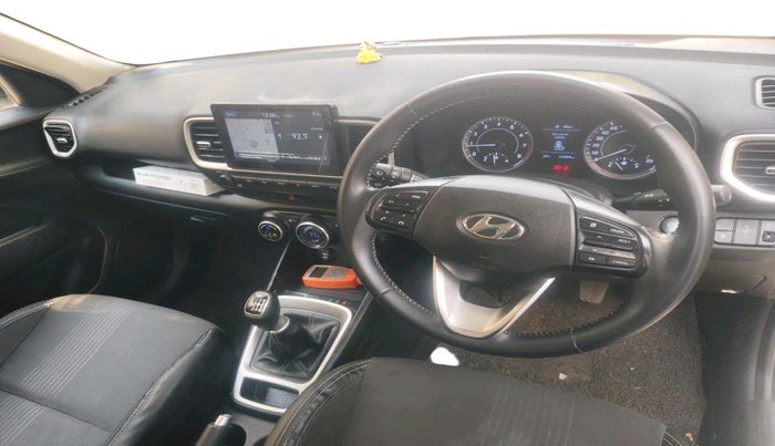 2020 Hyundai VENUE SX 1.0 (O) TURBO, Petrol, Manual, 62,484 km, interior