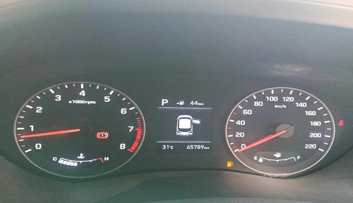 2019 Hyundai Elite i20 ASTA (O) CVT, Petrol, Automatic, 65,789 km, interior