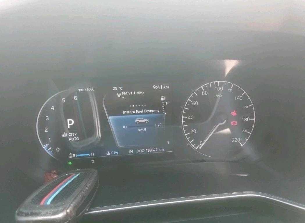 2020 Tata Harrier XZA PLUS 2.0L, Diesel, Automatic, 1,93,622 km, interior