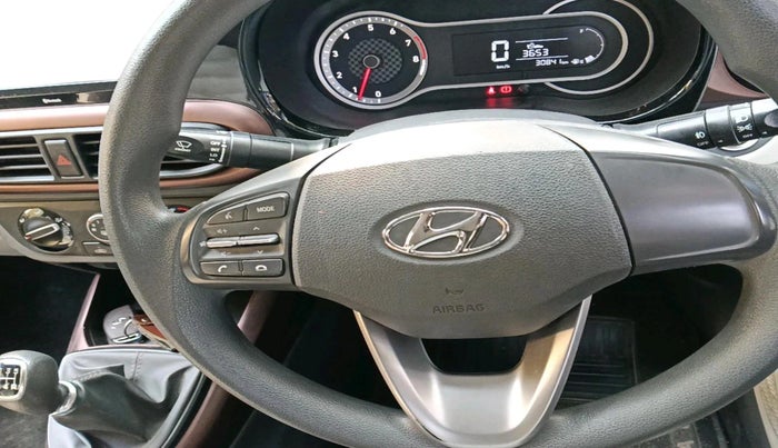 2021 Hyundai AURA SX 1.2, Petrol, Manual, 30,841 km, interior