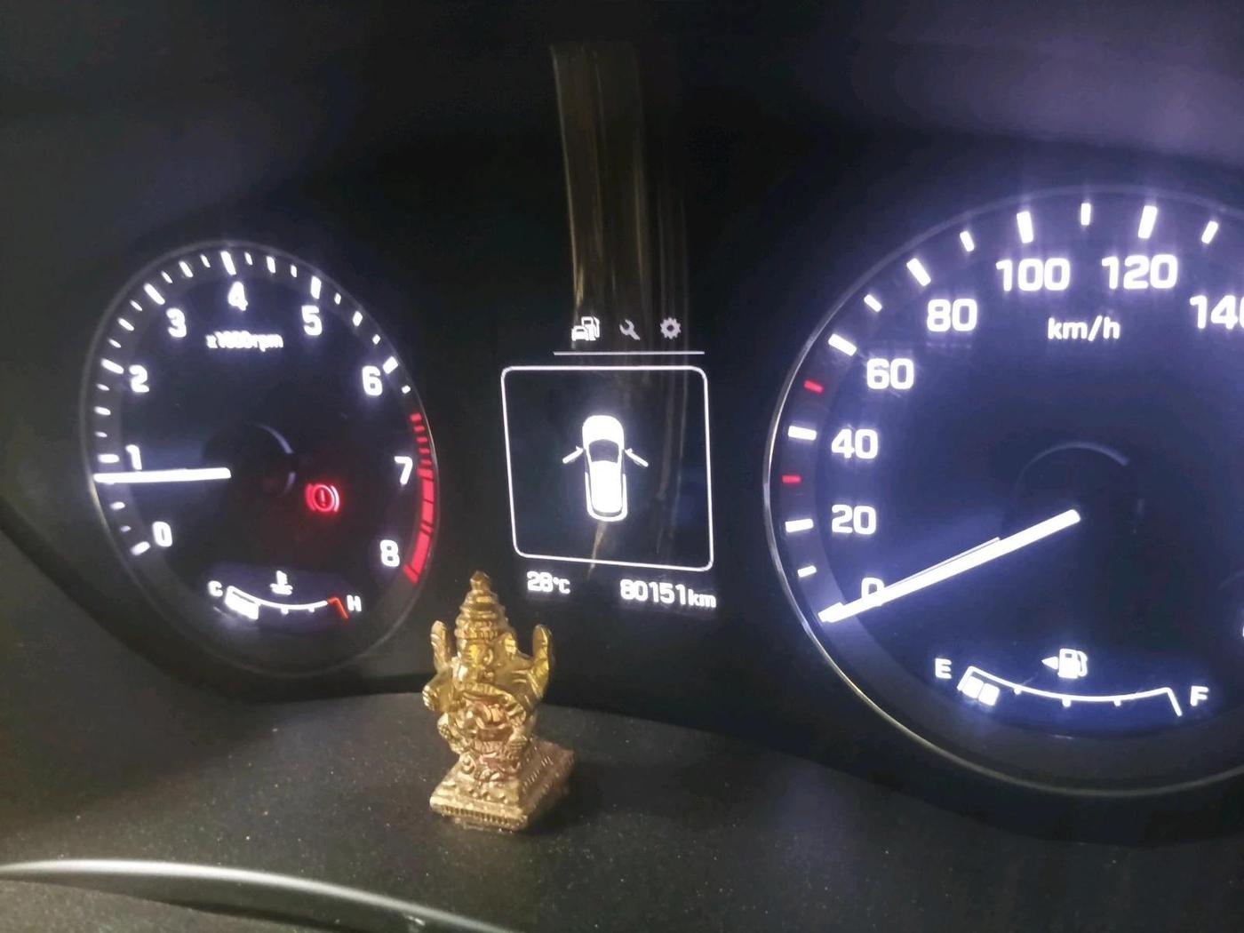 2017 Hyundai Elite i20 ASTA 1.2 (O), Petrol, Manual, 80,151 km, interior