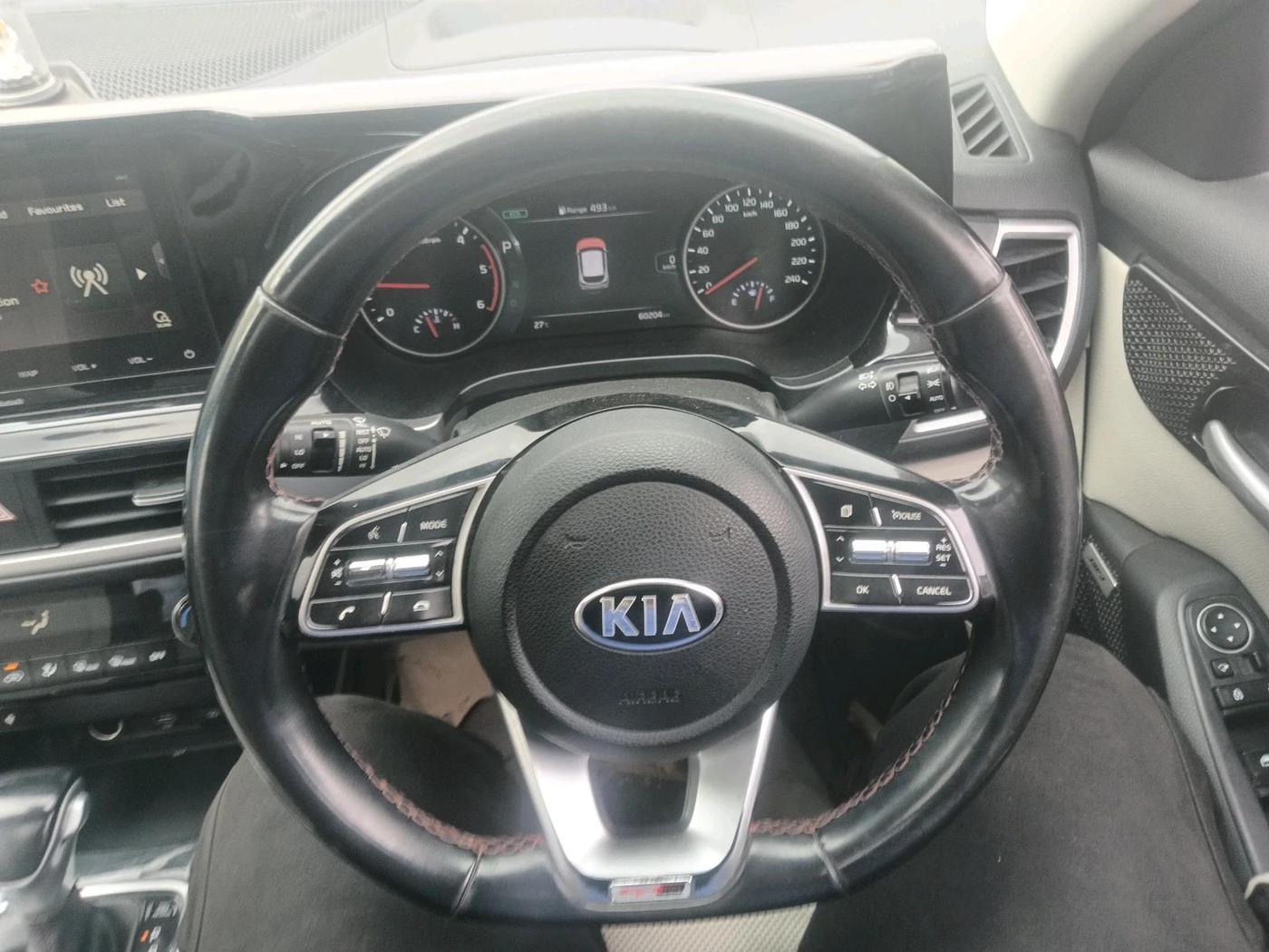 2019 KIA SELTOS GTX PLUS AT 1.5 DIESEL, Diesel, Automatic, 60,204 km, interior