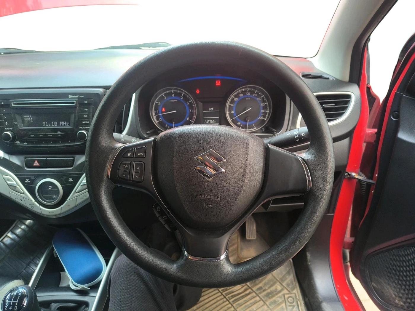2016 Maruti Baleno DELTA PETROL 1.2, Petrol, Manual, 1,12,762 km, interior