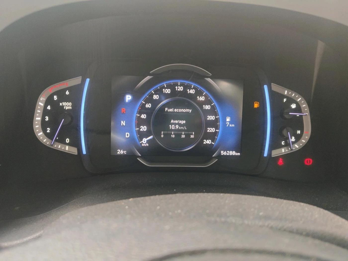 2022 Hyundai Creta SX (O) AT 1.5 DIESEL, Diesel, Automatic, 56,288 km, interior