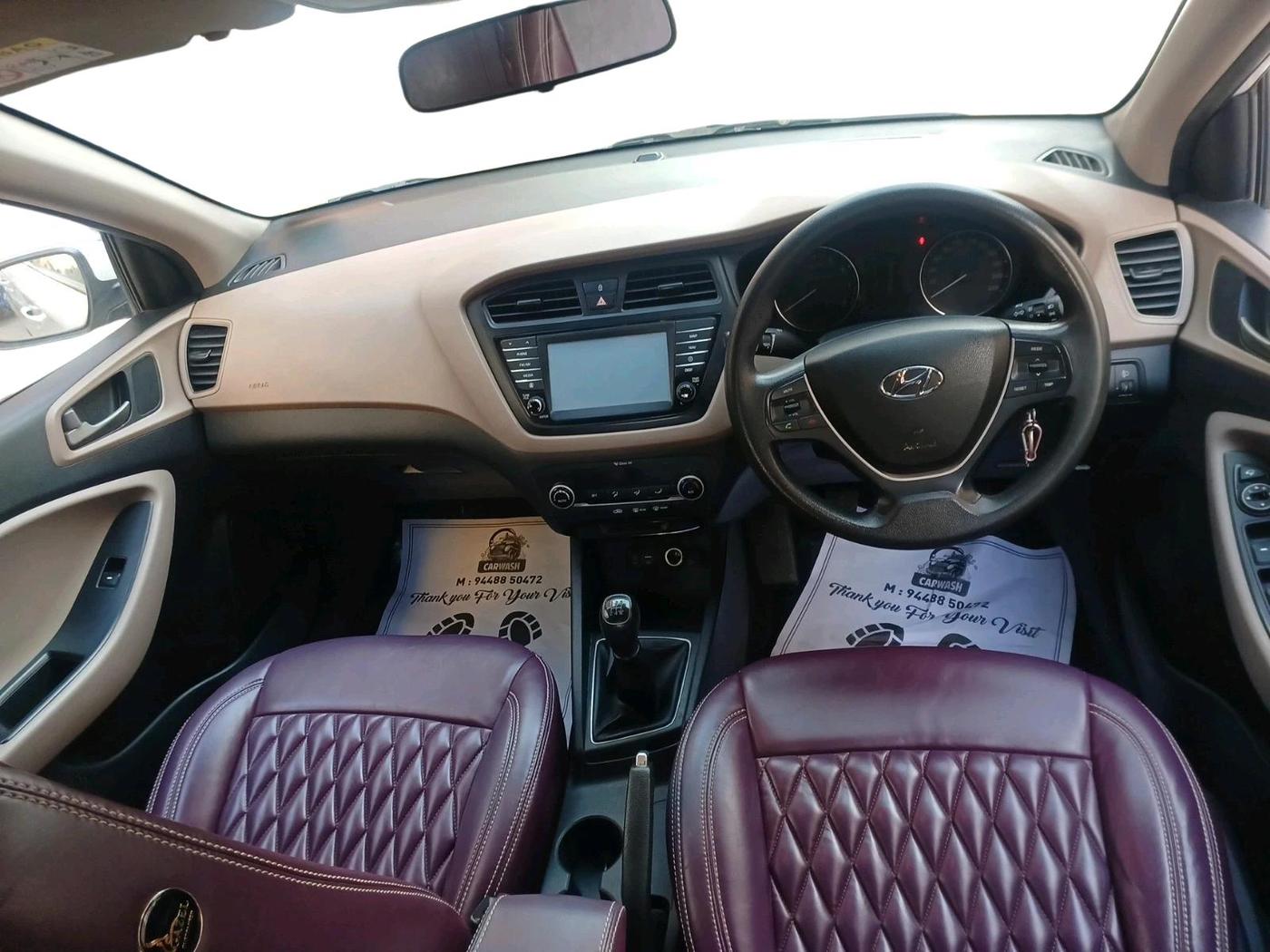 2017 Hyundai Elite i20 ASTA 1.2, Petrol, Manual, 85,090 km, interior