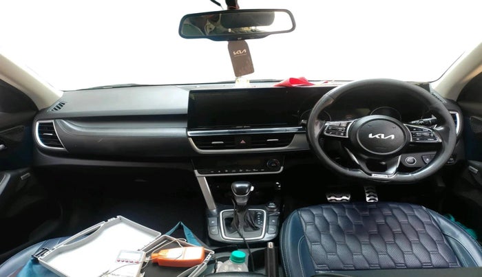 2021 KIA SELTOS X LINE 1.5 DIESEL AT, Diesel, Automatic, 1,12,307 km, interior