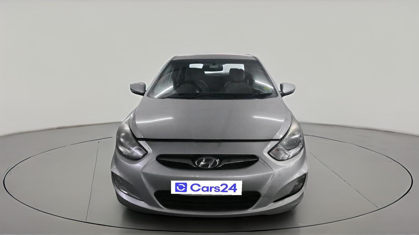 2014 Hyundai Verna FLUIDIC 1.6 CRDI SX AT, Diesel, Automatic, 1,42,435 km, exterior