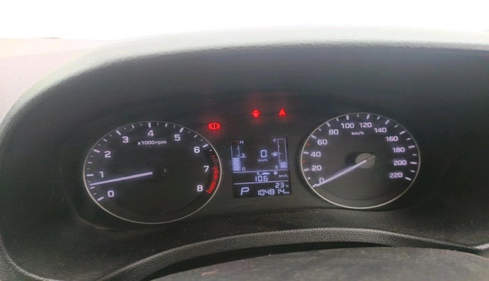 2018 Hyundai Creta SX AT 1.6 PETROL, Petrol, Automatic, 1,05,500 km, interior