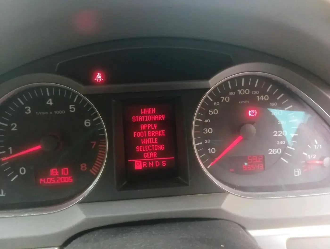 2007 Audi A6 3.0 I MULTITRONIC, Petrol, Automatic, 93,543 km, interior
