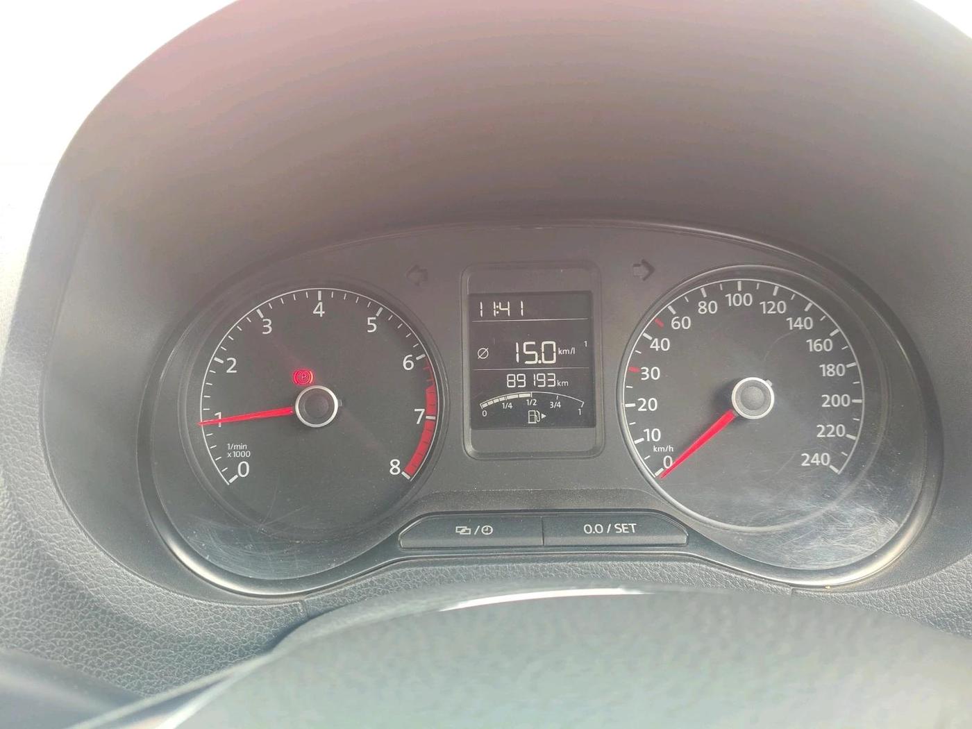 2014 Volkswagen Polo HIGHLINE1.2L, Petrol, Manual, 89,193 km, interior