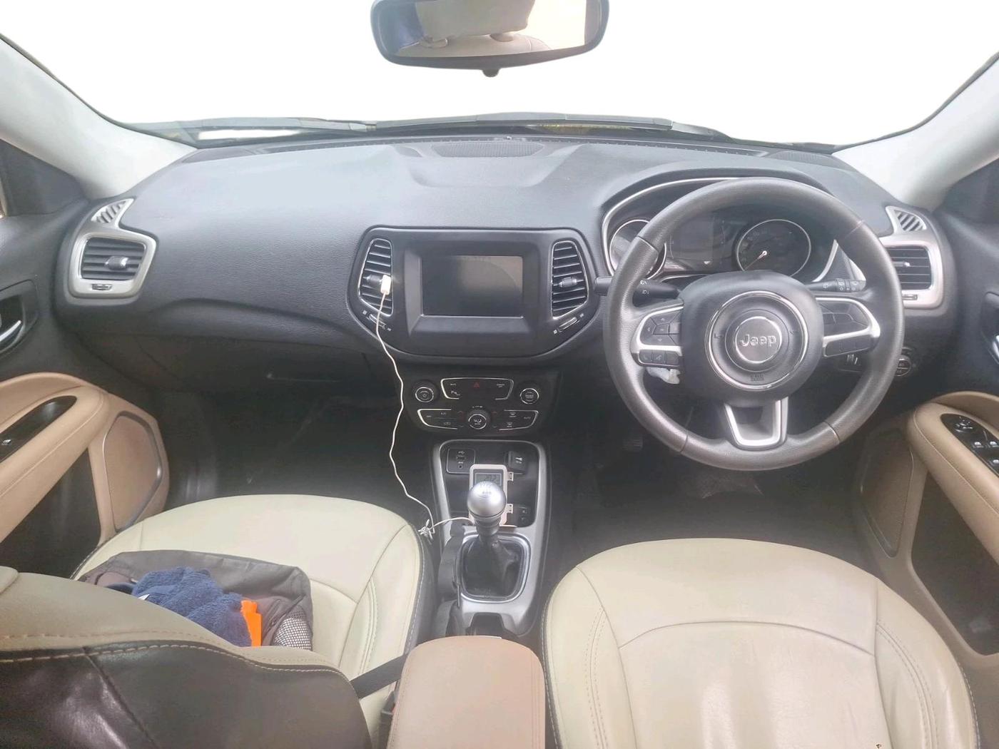 2018 Jeep Compass LONGITUDE (O) 2.0 DIESEL, Diesel, Manual, 39,038 km, interior