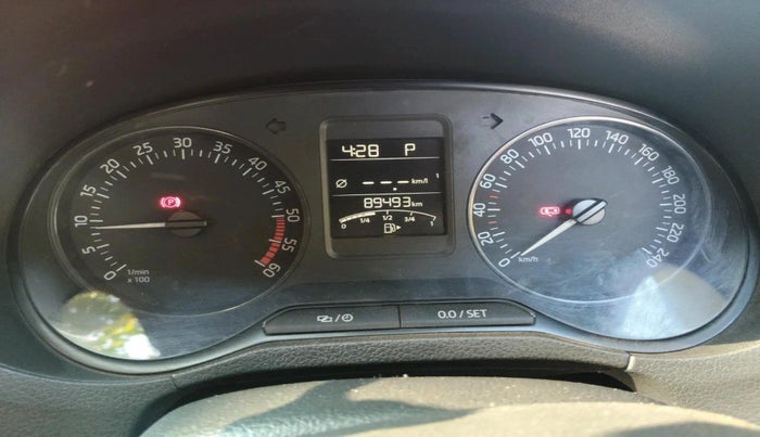 2017 Skoda Rapid STYLE 1.5 TDI AT, Diesel, Automatic, 89,493 km, interior