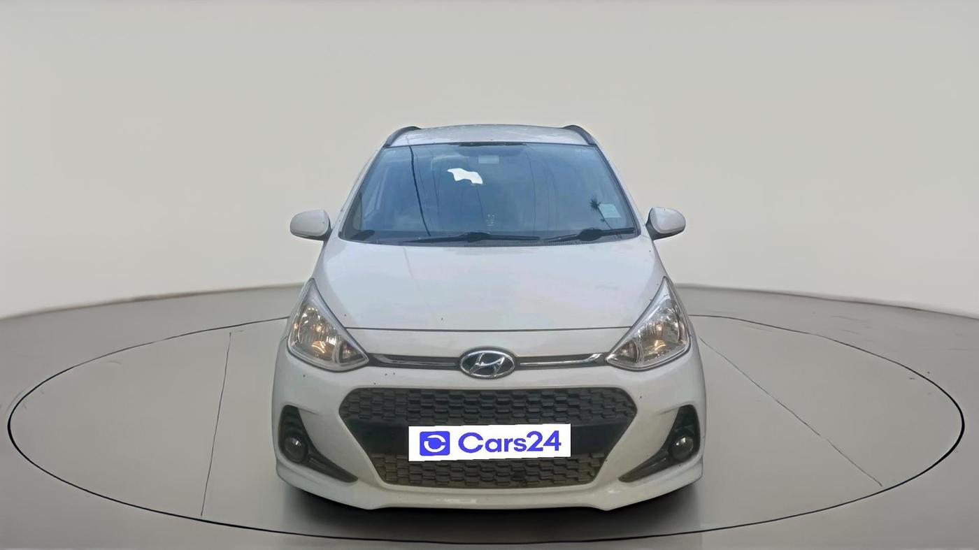 2017 Hyundai Grand i10 SPORTZ (O) AT 1.2 KAPPA VTVT, Petrol, Automatic, 75,716 km, exterior