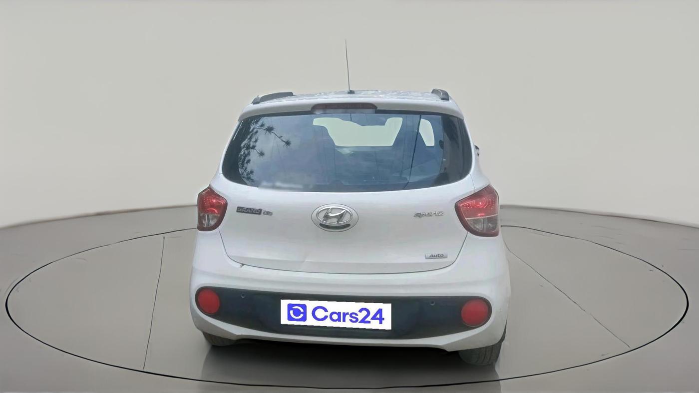 2017 Hyundai Grand i10 SPORTZ (O) AT 1.2 KAPPA VTVT, Petrol, Automatic, 75,716 km, exterior