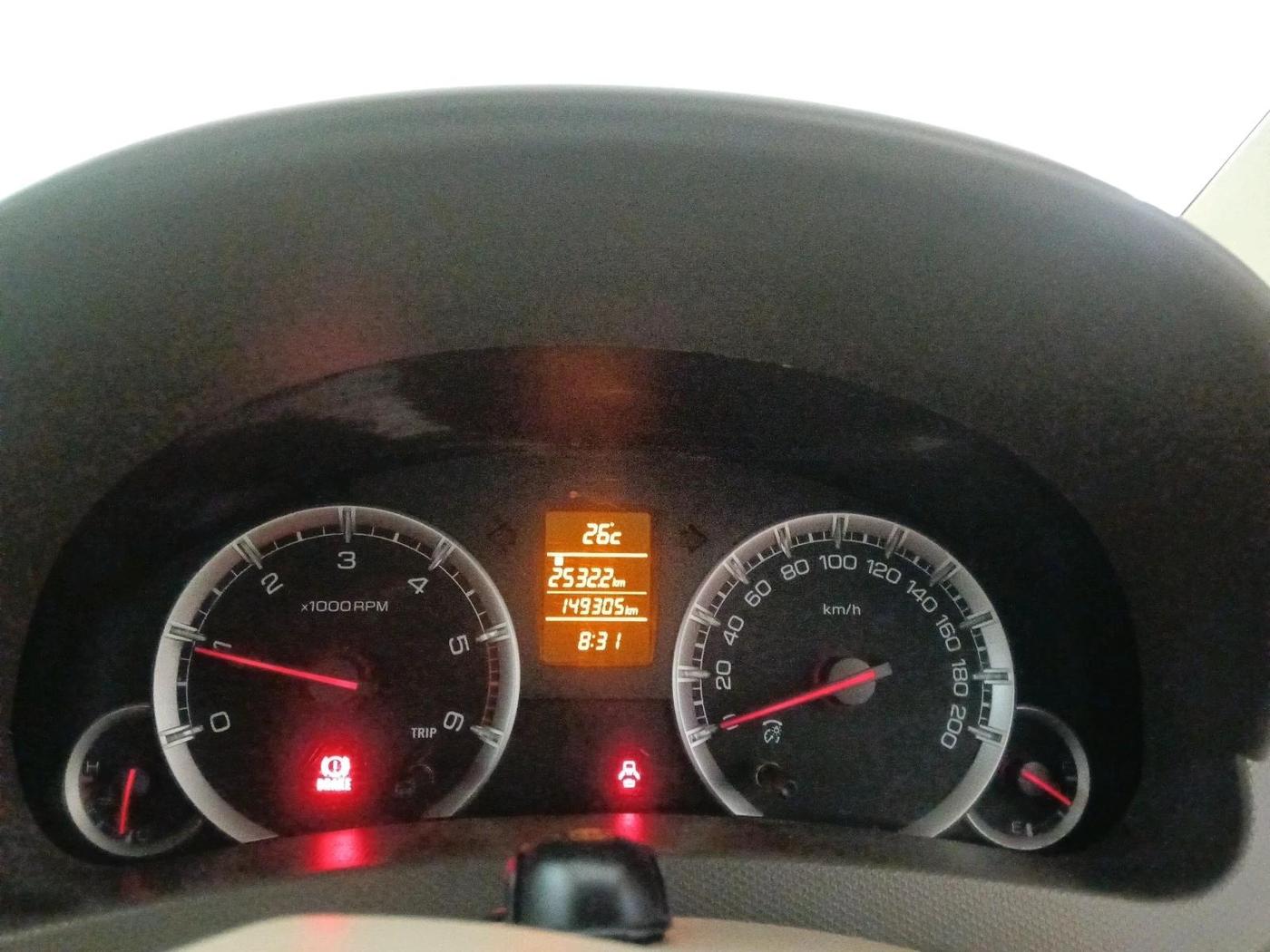 2012 Maruti Ertiga ZDI, Diesel, Manual, 1,49,305 km, interior