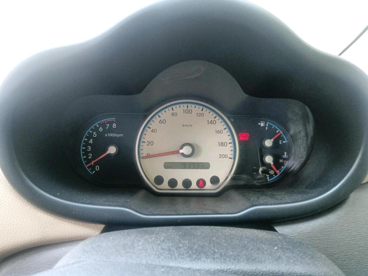 2008 Hyundai i10 SPORTZ 1.2, Petrol, Manual, 91,733 km, interior