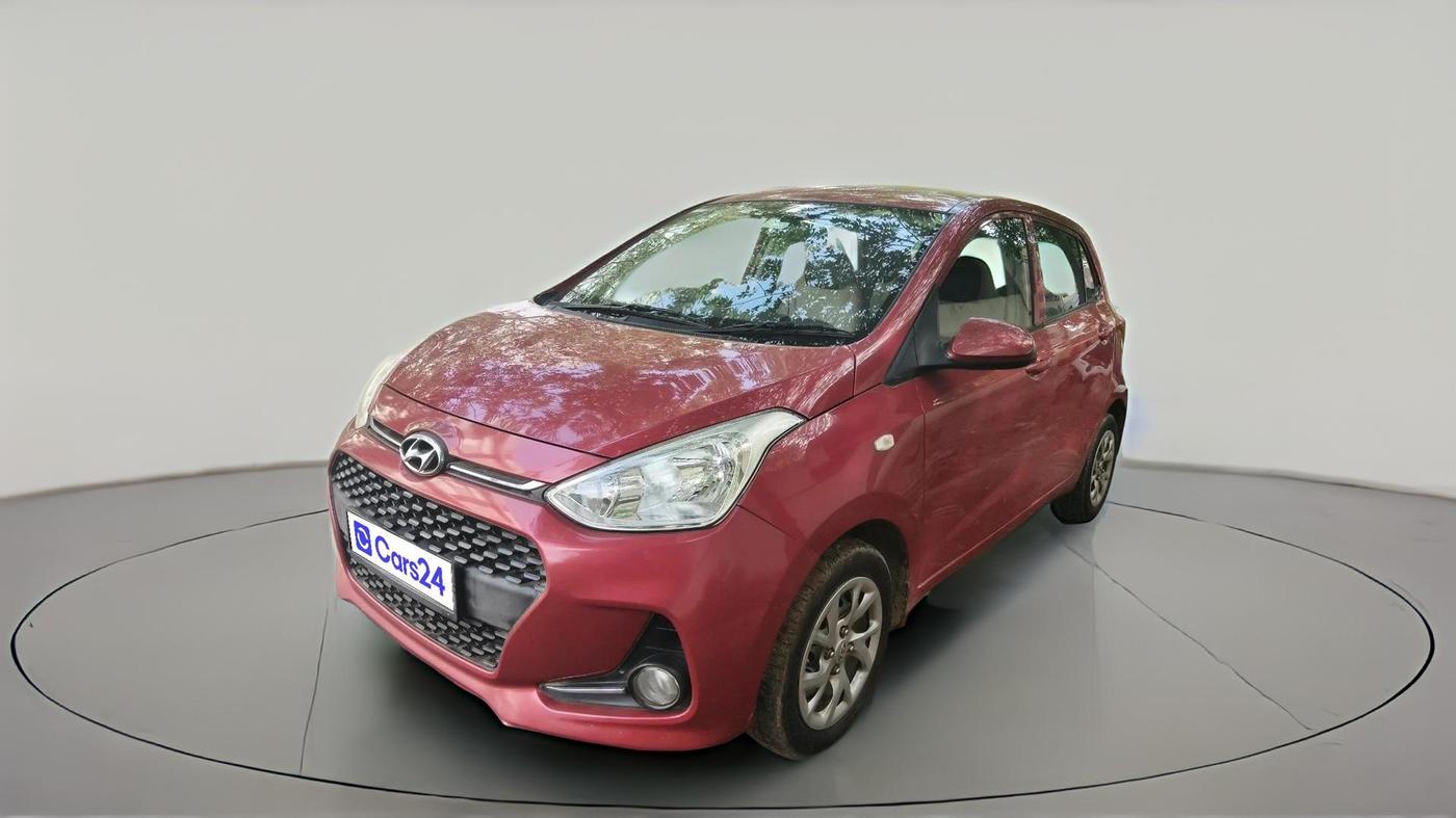 2017 Hyundai Grand i10 SPORTZ 1.2 KAPPA VTVT, Petrol, Manual, 1,04,995 km, exterior