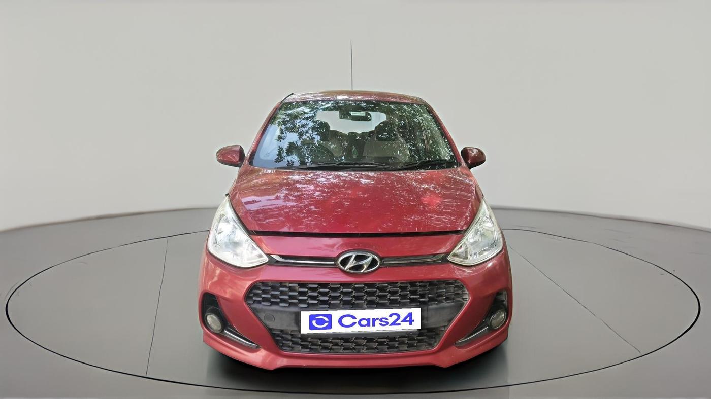 2017 Hyundai Grand i10 SPORTZ 1.2 KAPPA VTVT, Petrol, Manual, 1,04,995 km, exterior