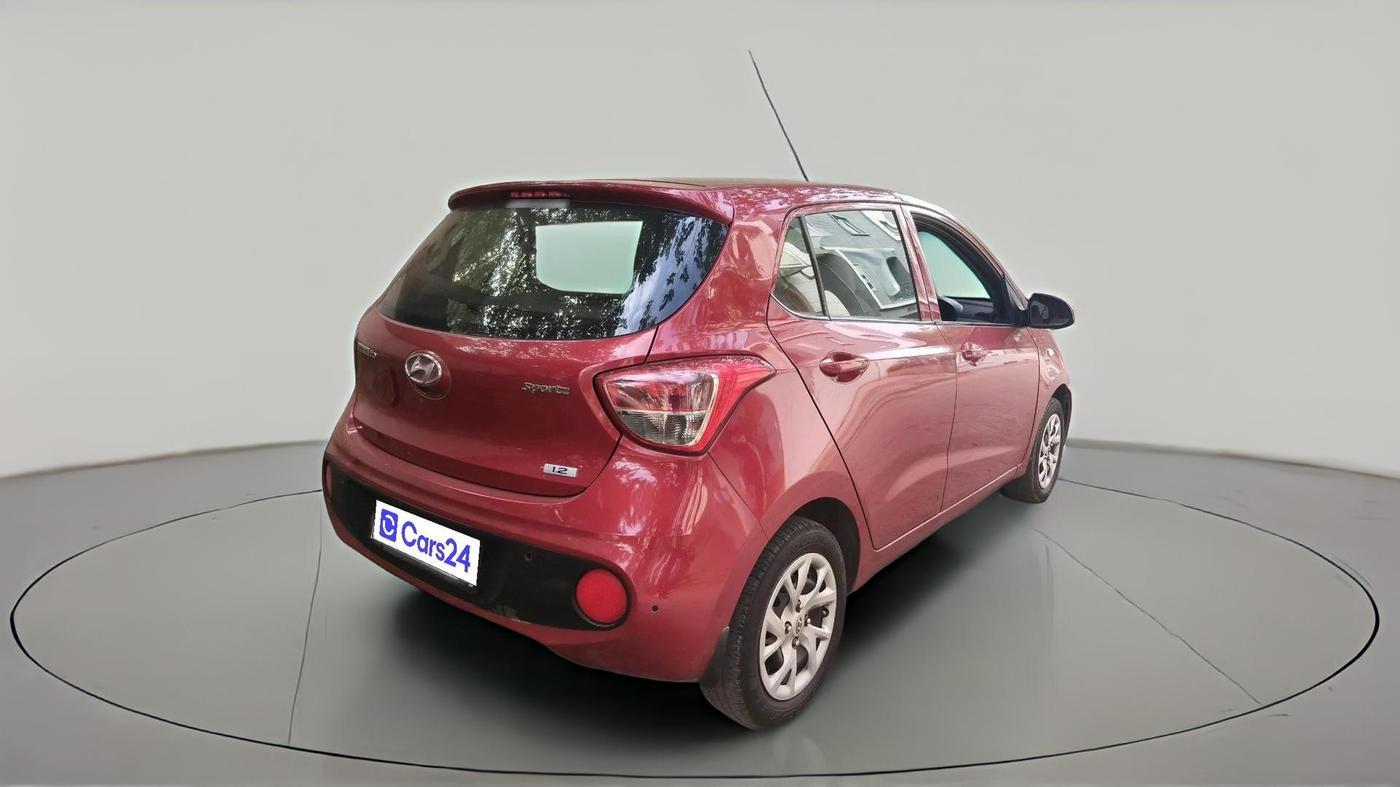 2017 Hyundai Grand i10 SPORTZ 1.2 KAPPA VTVT, Petrol, Manual, 1,04,995 km, exterior