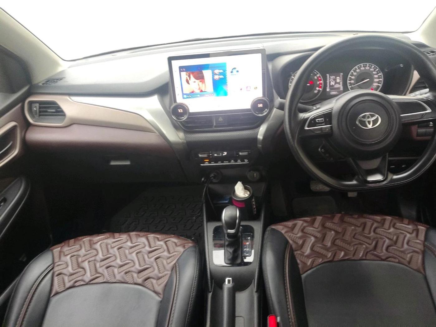 2024 Toyota Urban Cruiser Taisor S Plus 1.2 Petrol AMT, Petrol, Automatic, 13,982 km, interior