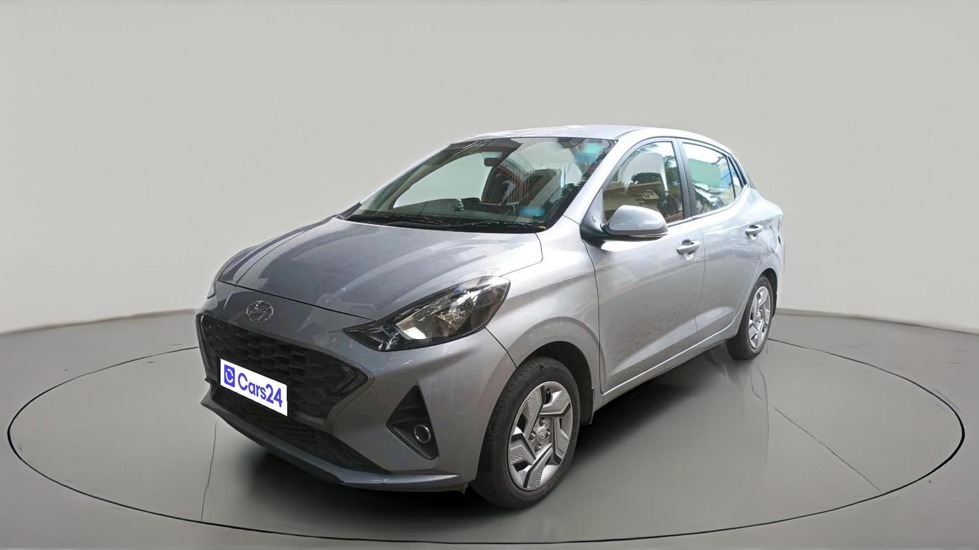 2020 Hyundai AURA S 1.2 AMT, CNG, Automatic, 30,567 km, exterior