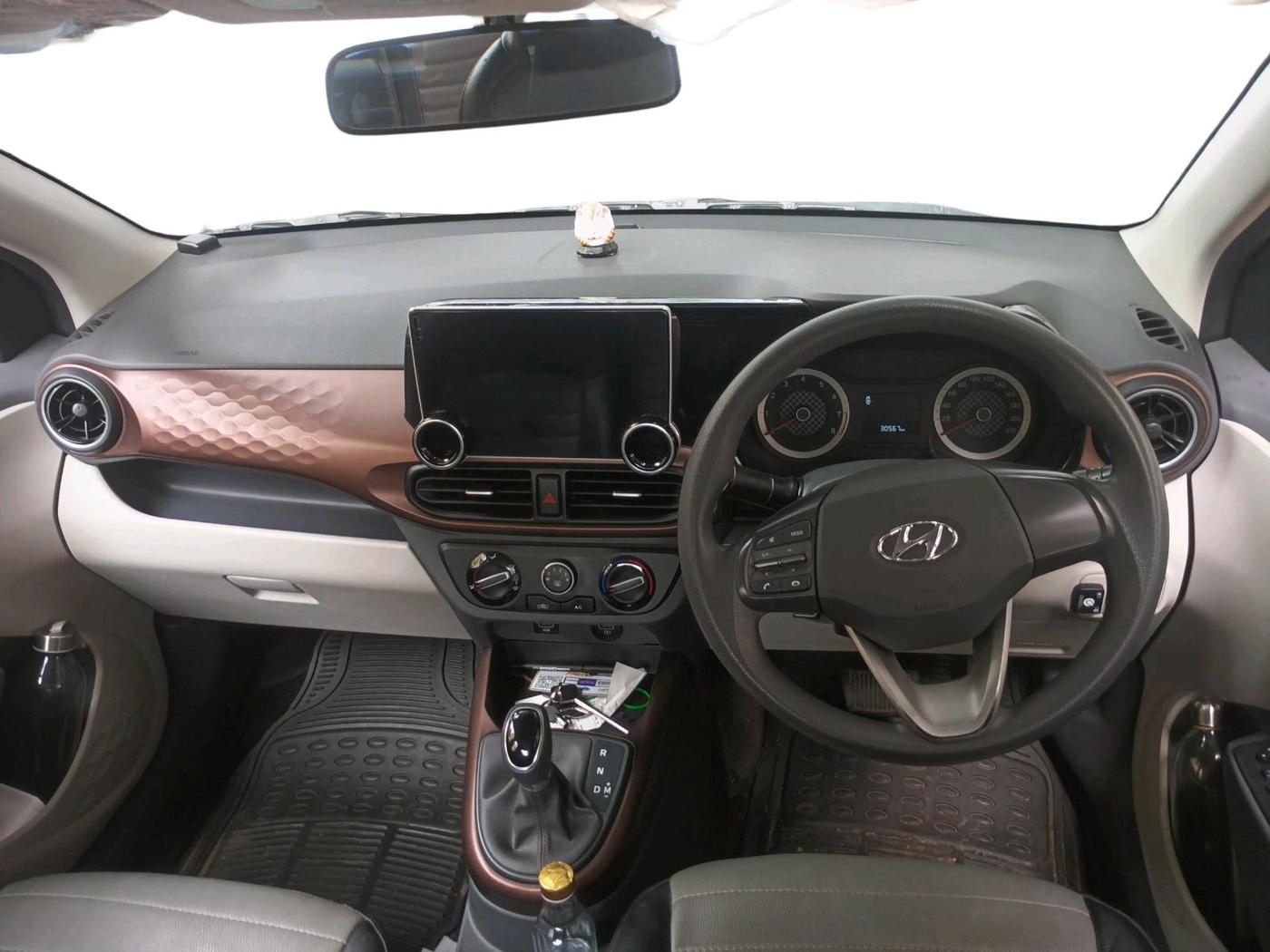 2020 Hyundai AURA S 1.2 AMT, CNG, Automatic, 30,567 km, interior