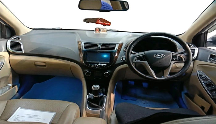 2014 Hyundai Verna FLUIDIC 1.6 CRDI SX OPT, Diesel, Manual, 1,04,141 km, interior