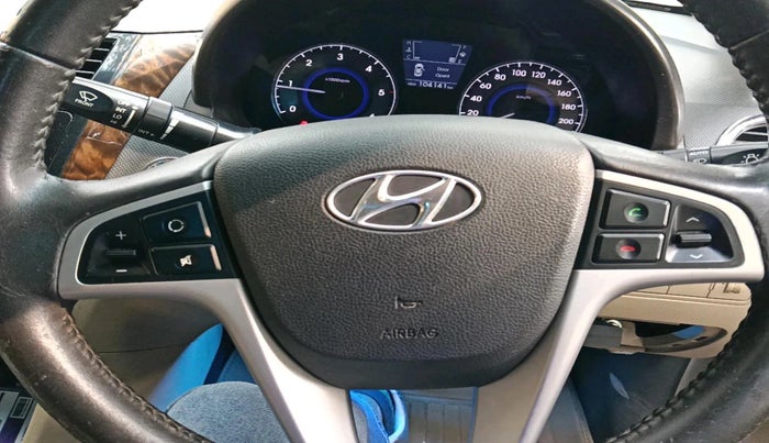 2014 Hyundai Verna FLUIDIC 1.6 CRDI SX OPT, Diesel, Manual, 1,04,141 km, interior