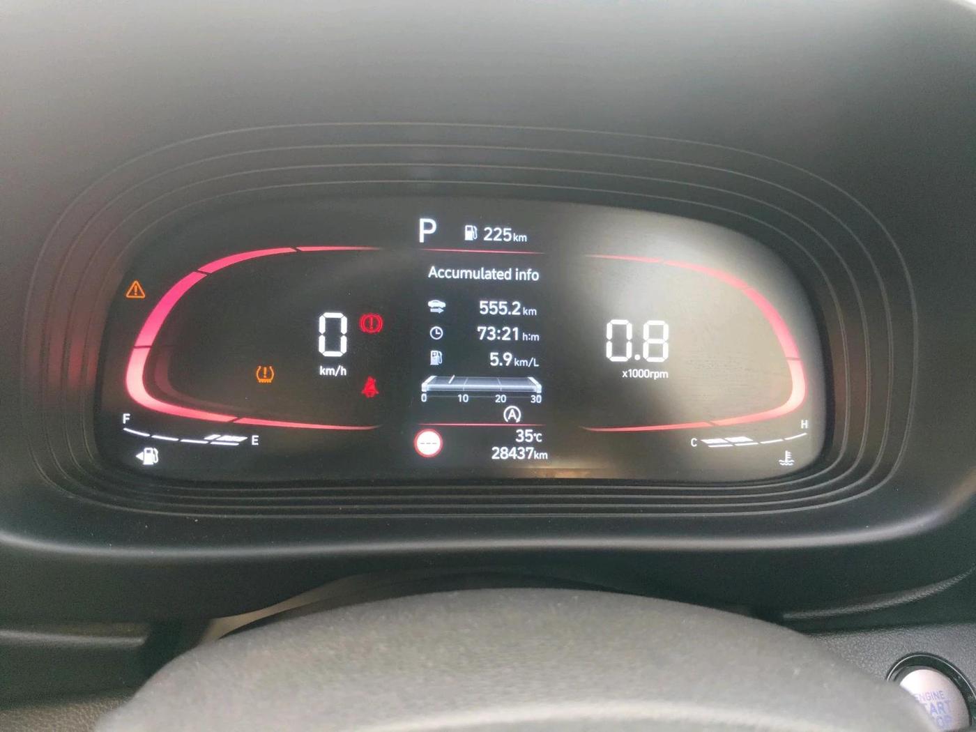 2023 Hyundai VENUE SX(O) 1.0 Turbo DCT Knight Edition, Petrol, Automatic, 28,437 km, interior