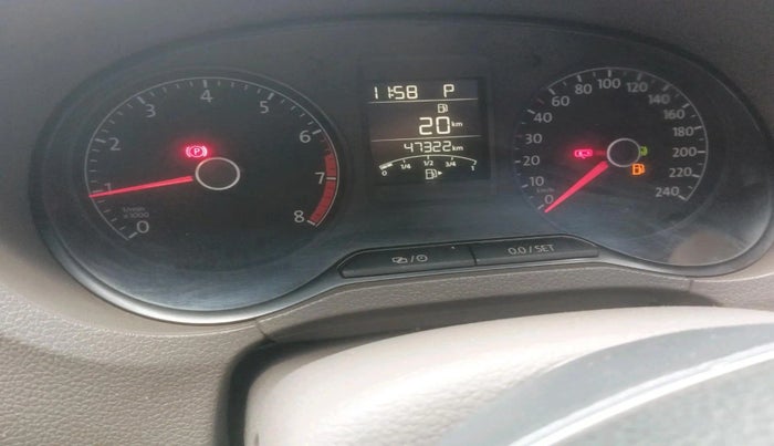 2016 Volkswagen Vento HIGHLINE PETROL AT, Petrol, Automatic, 47,322 km, interior