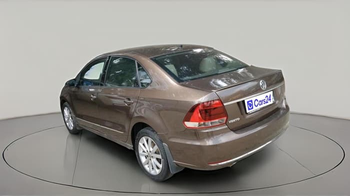 2017 Volkswagen Vento HIGHLINE PETROL AT, Petrol, Automatic, 1,12,541 km, exterior