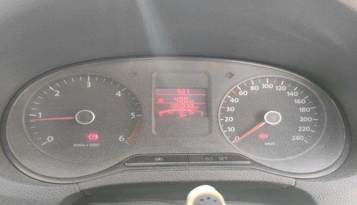 2012 Volkswagen Polo TRENDLINE 1.2L DIESEL, Diesel, Manual, 1,20,830 km, interior