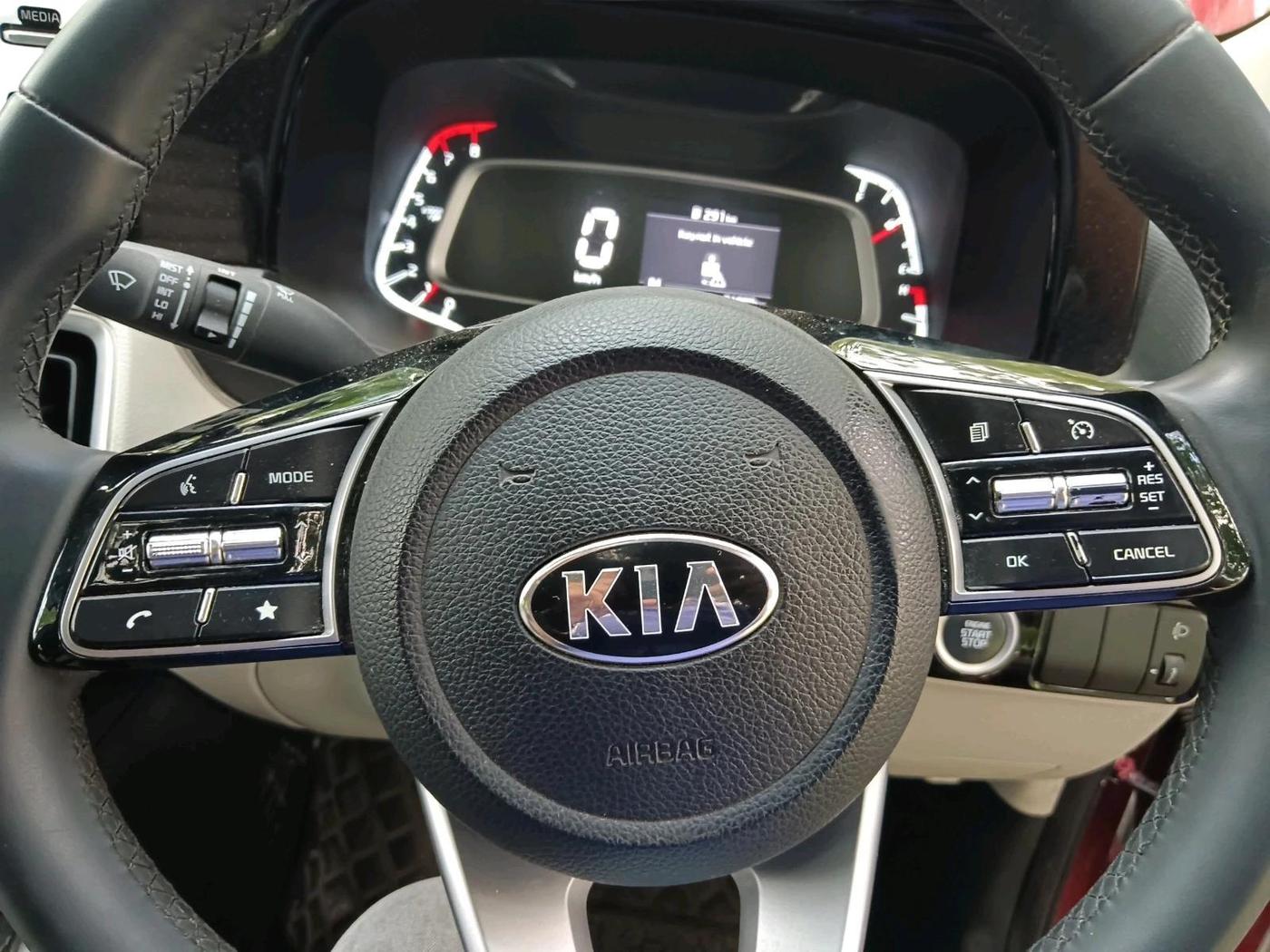2021 KIA SONET HTX 1.0 IMT, Petrol, Manual, 21,983 km, interior