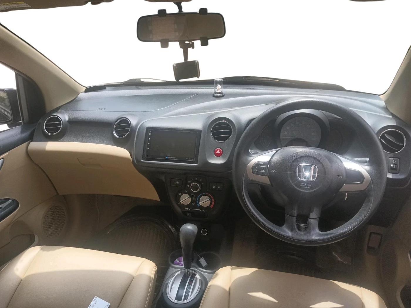 2016 Honda Brio VX AT, Petrol, Automatic, 23,973 km, interior