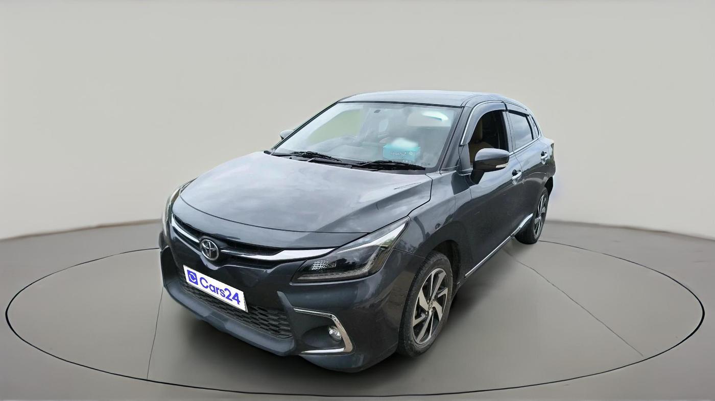2023 Toyota Glanza G AMT, Petrol, Automatic, 58,219 km, exterior
