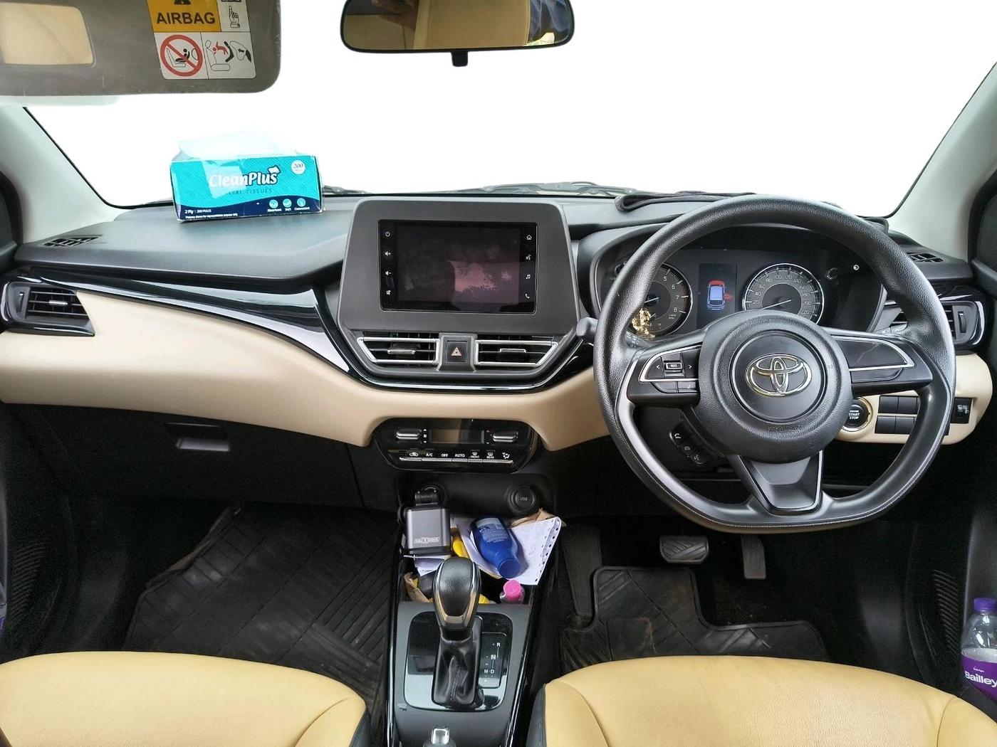 2023 Toyota Glanza G AMT, Petrol, Automatic, 58,219 km, interior