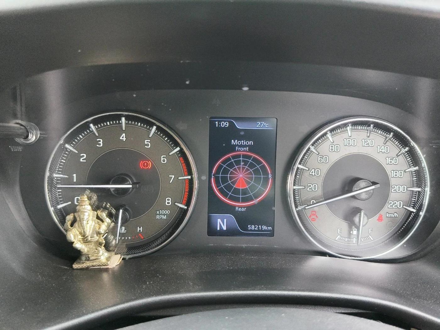 2023 Toyota Glanza G AMT, Petrol, Automatic, 58,219 km, interior