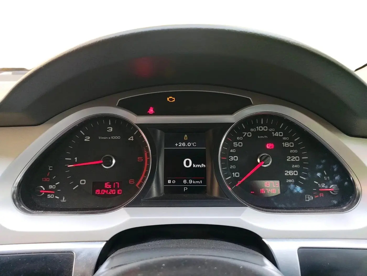 2010 Audi A6 2.7 TDI, Diesel, Automatic, 1,67,481 km, interior