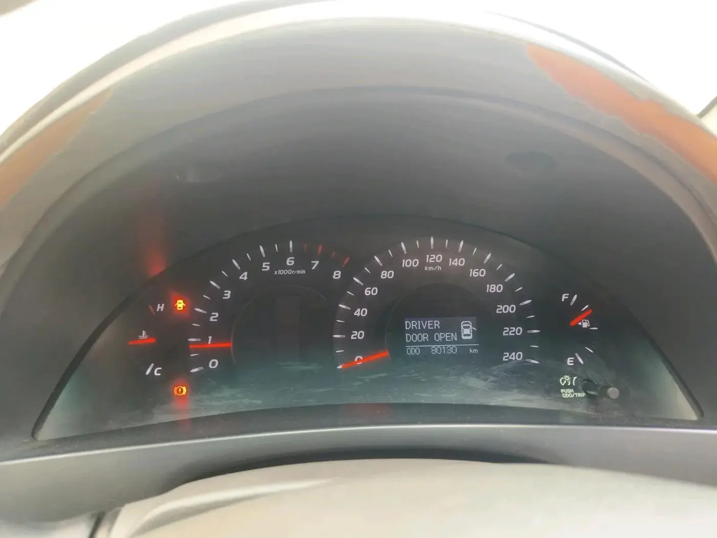 2006 Toyota Camry W1 MT, Petrol, Manual, 80,130 km, interior