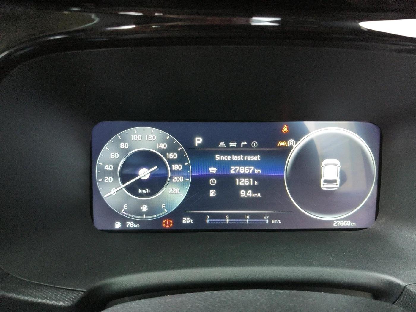 2024 KIA SONET GTX PLUS 1.0 TURBO PETROL DCT, Petrol, Automatic, 27,867 km, interior