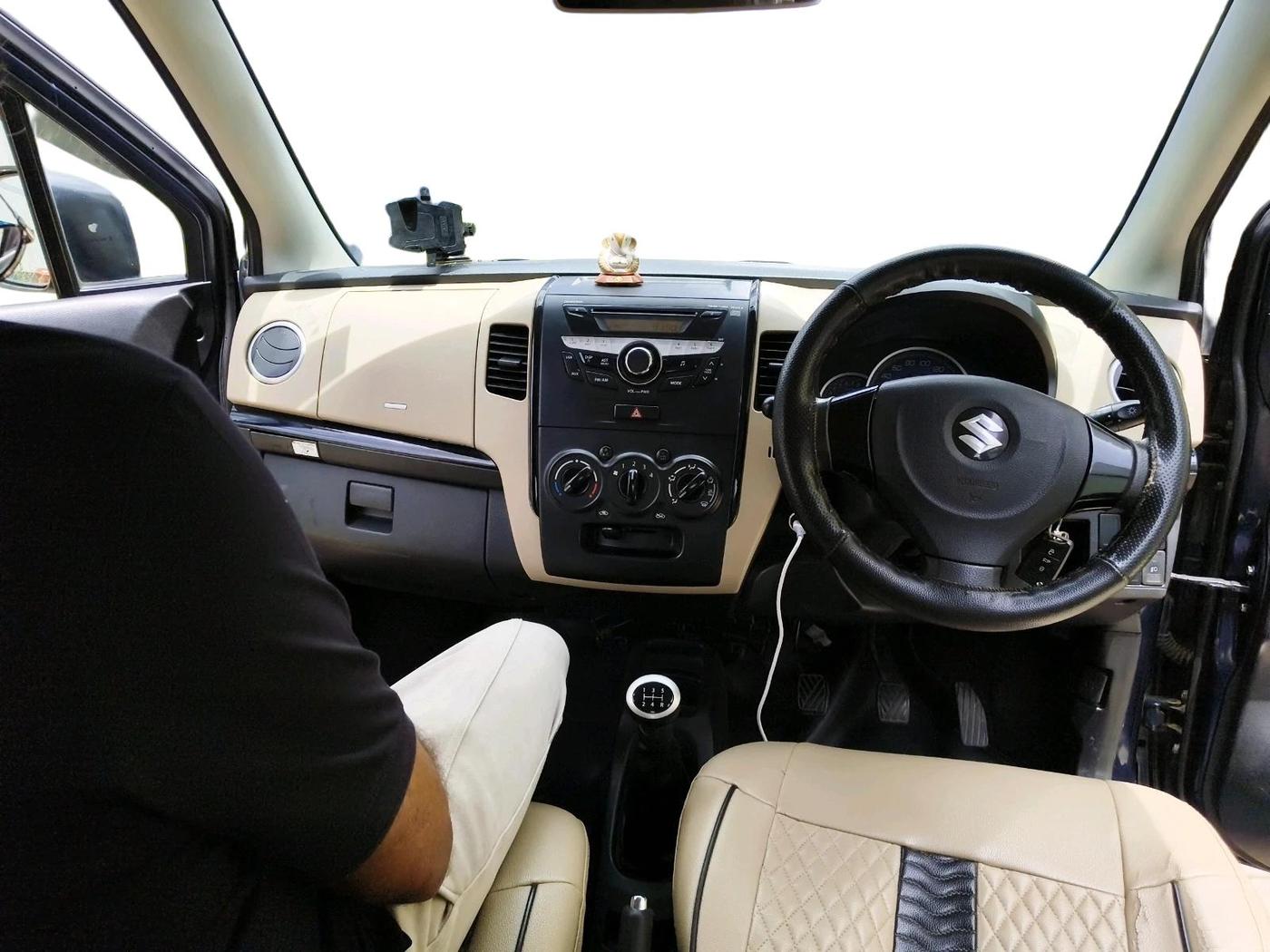 2018 Maruti Wagon R 1.0 VXI OPT, Petrol, Manual, 63,660 km, interior