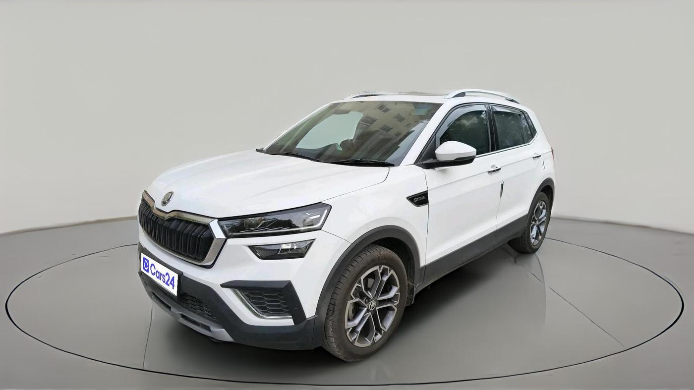 2023 Skoda KUSHAQ STYLE 1.0L TSI AT (6 AIRBAGS), Petrol, Automatic, 13,892 km, exterior